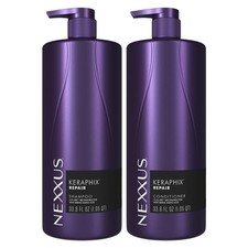 Nexxus Keraphix Shampoo Conditioner Set Damaged Hair Repair 33.8 oz 2ct