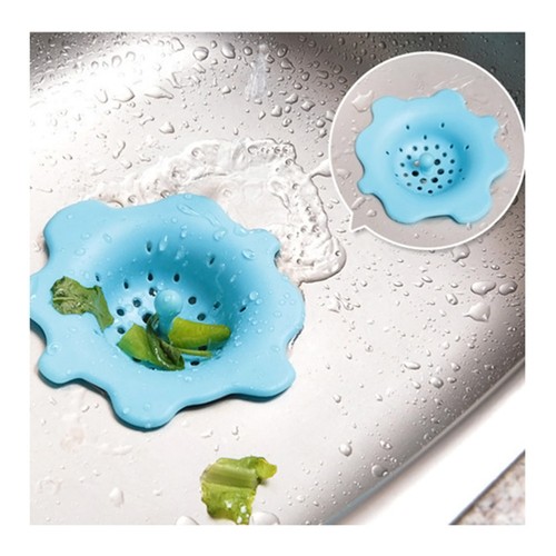 Filtro de cocina flor baño fregadero colador cesta drenaje recogedor de pelo - Imagen 10 de 12