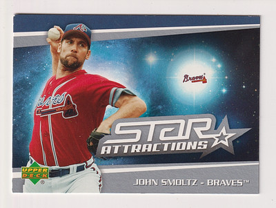 2006 Upper Deck Star Attractions #SM John Smoltz - Braves - 653   
