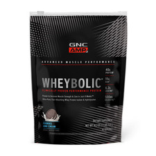 GNC AMP Wheybolic Cookies and Cream Workout Muscles 10 Servings 1.1lb NEW
