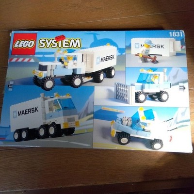 LEGO 1831 Town Maersk Line Container Truck 1995 Classic Sealed