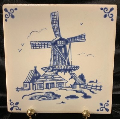 Delft VTG 4.25  Tile Made in Holland