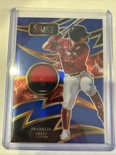 2025 Panini Select 34/49 Sparks Franklin Arias #SP-FA Blue Prizm /49 MEM Boston