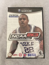 NCAA College Basketball 2K3 Nintendo GameCube CIB Tested Working 