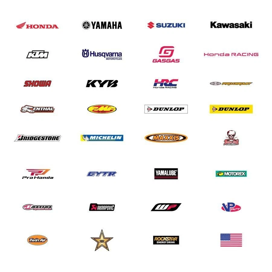 Factory Effex Stickers - 5 Pack - HRC 04-2659 - Изображение 4 из 4