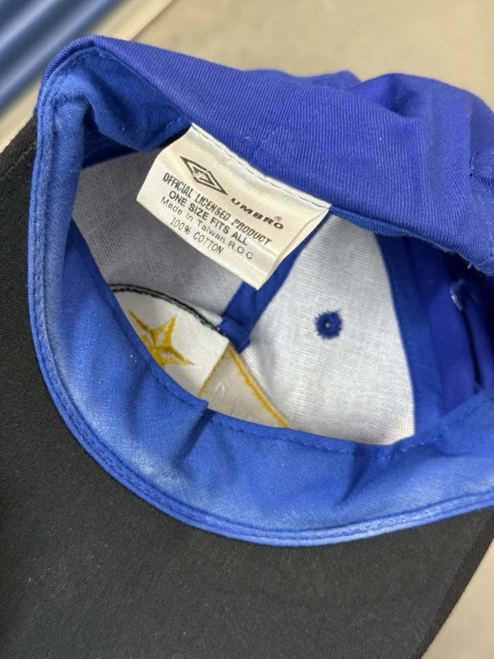 De colección Inter-Milan Ambrose Snapback Sombrero Años 90 Raro Foto 3 de 3