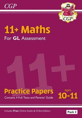 11+ GL Maths Practice Papers: Ages 10-11 - Pack, Books..