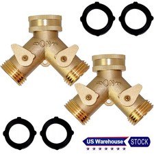 Heavy Duty 24-way Garden Hose Splitter Shut Off Valves All Brass Stainless Ball Heavy Duty 24-way Garden Hose Splitter Shut Off Valves All Brass Stainless Ball