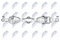 Antriebswelle NTY NPW-TY-098 FüR Toyota Corolla Prius Hybrid ZVW50 ZVW50_ ZVW51_