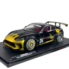 Modellino Auto Solido 1/18 Toyota GR86 #24 LBWK Body Kit Black/Gold 2024
