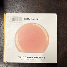 Meditation White Noise Machine Sleep Sound Machine MWN-W2 White