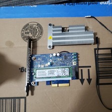 HP PCI-e To M.2 Card 742006-003 with 256GB m.2 Samsung MZVPV256HDGL-00H1