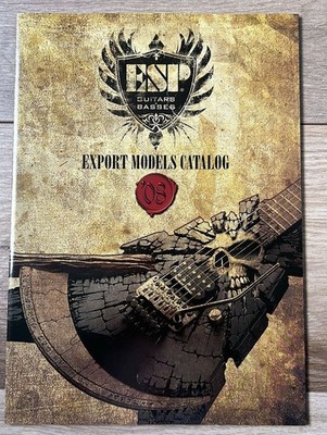 ESP Guitars & Basses Export Models Catalog 2008