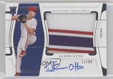 2022 National Treasures Rookie Material Signatures 11/99 Glenn Otto Auto 4nm