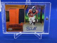 2018 Panini Certified - Freshman Fabric Signatures Bradley Chubb #231 Mirror...