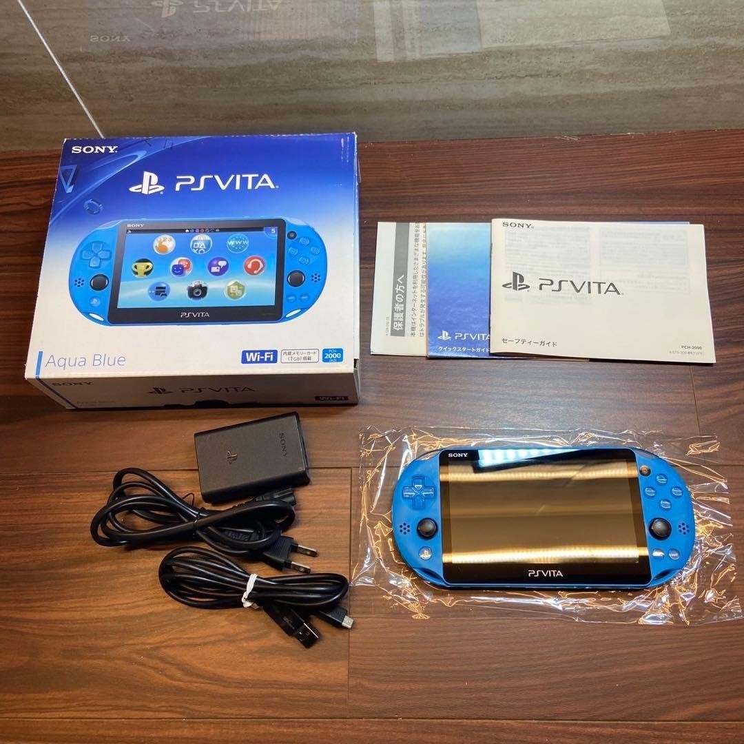 Sony PlayStation Vita 16GB - Aqua Blue (PCH-2000ZA23) for sale