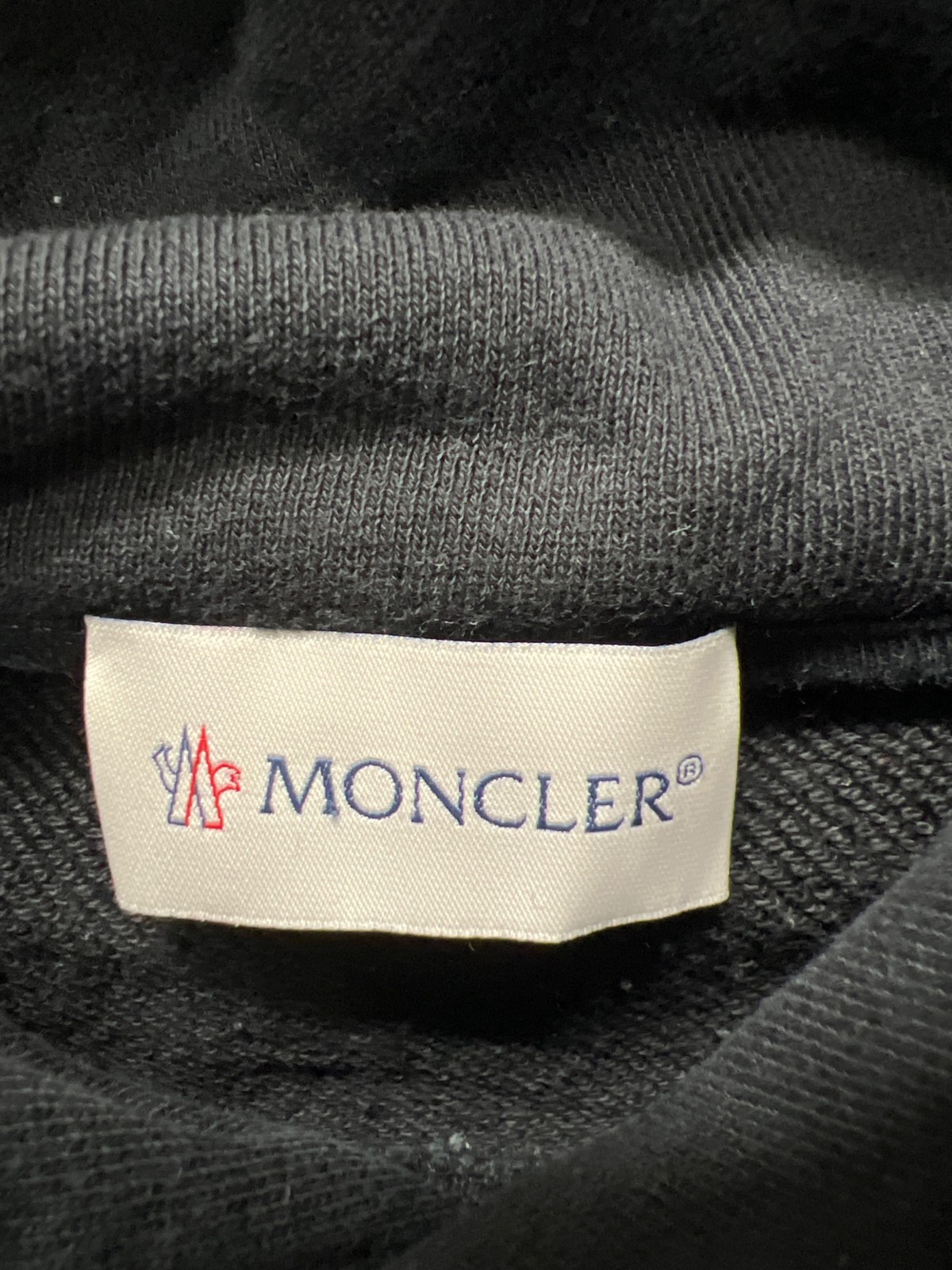MONCLER/MAGLIA Pullover Hoodie Black Size: L thumbnail 3