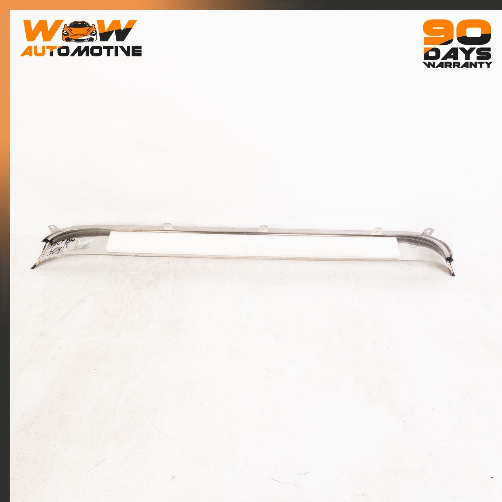 07-11 BENTLEY CONTINENTAL GTC LOWER RIGHT OUTER DOOR SILL TRIM STRIP OEM