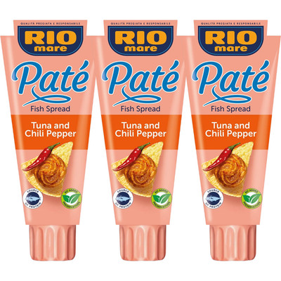 Rio Mare pare Tuna & Chili Pepper 3 x 100ml -Made in Italy FREE SHIP