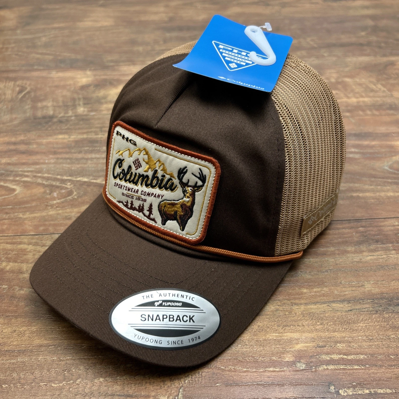 Columbia Mesh SnapBack Trucker Hat PHG Rack Deer Buck Hunting Snapback Patch NWT
Opens in a new wind