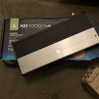 JL Audio XD1000/1v2 Car Amplifier