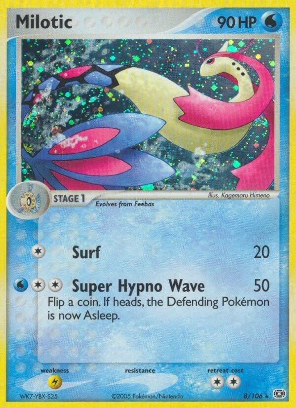 Pokémon TCG - Milotic - 8/106 - Holo - Rare - EX Emerald [Near Mint]