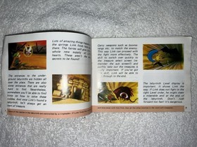Nintendo The Legend of Zelda Instruction Booklet Manual for NES - Complete 