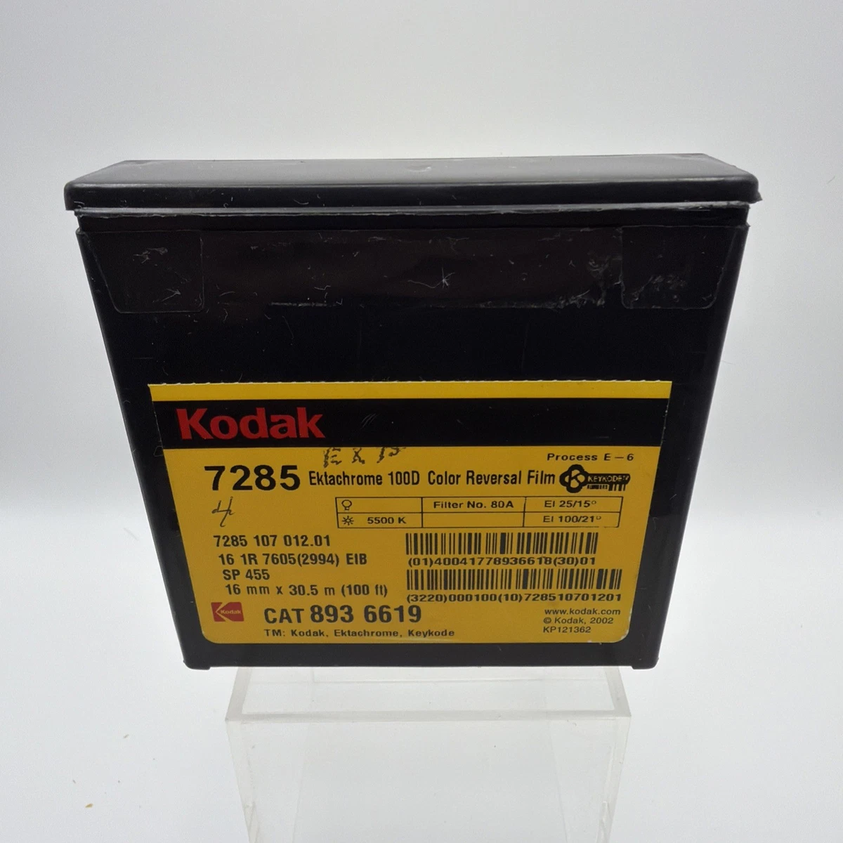 フジカラー　REVERSAL FILM RT125 16mm フィルム　セット 16mm Film - Double Perf - CINE16 BW Reversal 40 iso - 100 ft