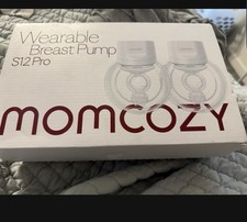 Momcozy S12 Pro Wearable Hands-free Double Electric Breast Pump Kit White