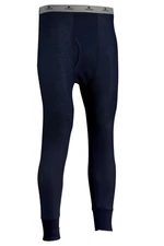 Indera Traditional Long Johns - Thermal Pants - Navy - Men Size 3XL