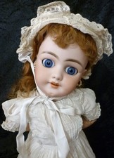 SIMON & HALBIG 1039, BAMBOLA ANTICA, BAMBOLA BISQUE, C.1891, 22"/56 cm