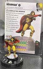Heroclix Lantern Legacy set Hourman 050 Super Rare figure w/card