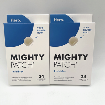 #ad Mighty Patch Invisible Hydrocolloid Acne Pimple Patches 24 Count Exp2027 2 Pack $14.09