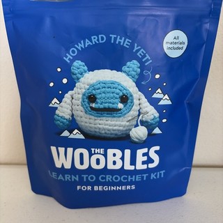 Kit de ganchillo y gancho para principiantes The Woobles Howard the Yeti