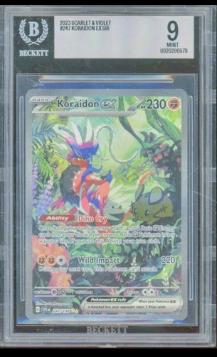 Koraidon ex graded BGS 9 for sale on eBay