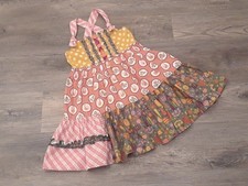 EUC Matilda Jane girls size 8 austin rivers knot dress choose your own path