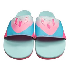 Adidas Messi‎ Slides Men\'s Size 12 Sandals Pink Blue Adilette Comfort JR6326 Amazon.com | adidas Unisex-Adult Adilette Comfort Messi  main image 4