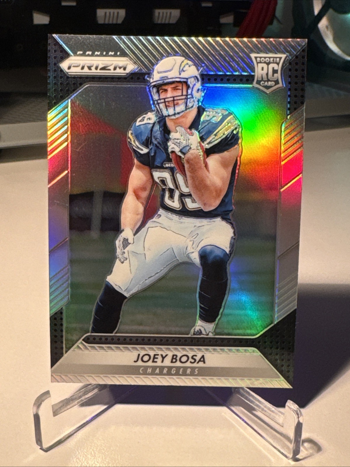 2016 Panini Prizm Joey Bosa #228 Rookie RC Silver Prizm Holo San Diego Chargers