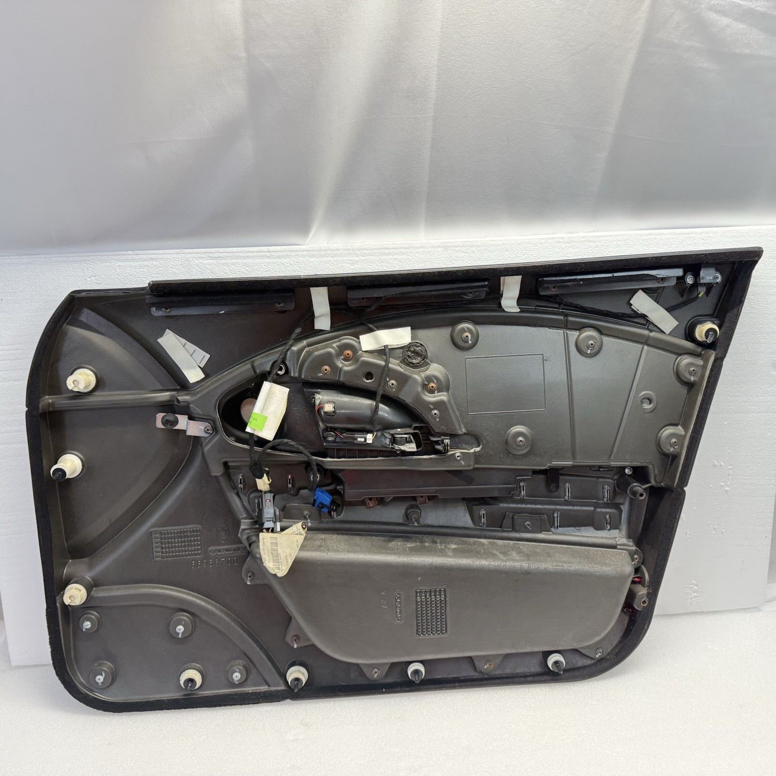 03-13 Maserati Quattroporte M139 Front Left Driver Side Door Panel Black OEM