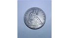 1877-S Seated Liberty Half Dollar 50c Nice 90% Silver Coin!