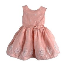 Janie and Jack Sz 4 Special Occasion Pink White Pretty Dress Easter Spring