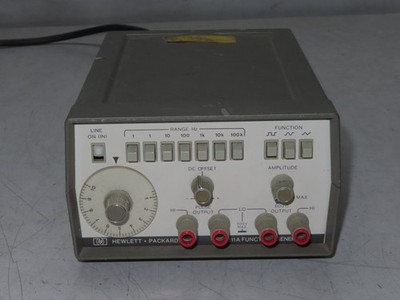 Hewlett Packard HP 3311A Function Generator w/ Power Cord