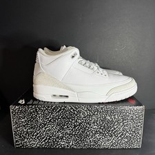 Men's 12 Nike Air Jordan 3 Retro Pure Money White CT8532-111 New No Lid