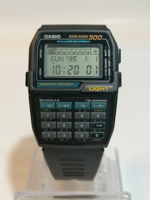VINTAGE CASIO DBC-310 DATA BANK 300 CALCULATOR DIGITAL WATCH module 1478 