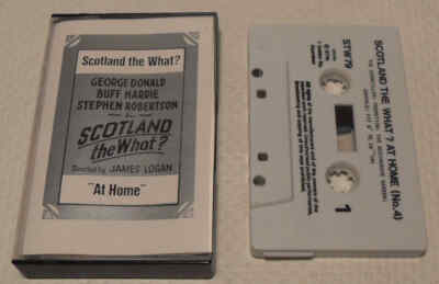 Scotland the What? At Home Live HM Theatre 1979 STW 79 Cassette Tape Album