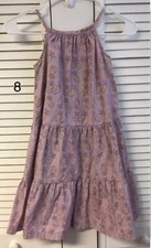 Hanna Andersson sz 8 summer dress purple