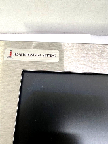 Hope Industries HIS-ML17-SGAG Operator Interface / Touchscreen Monitor- NICE! - Picture 9 of 9