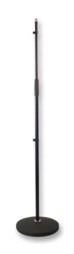 Professional BLACK Upright Microphone Stand -  Very &#039;Retro&#039; look