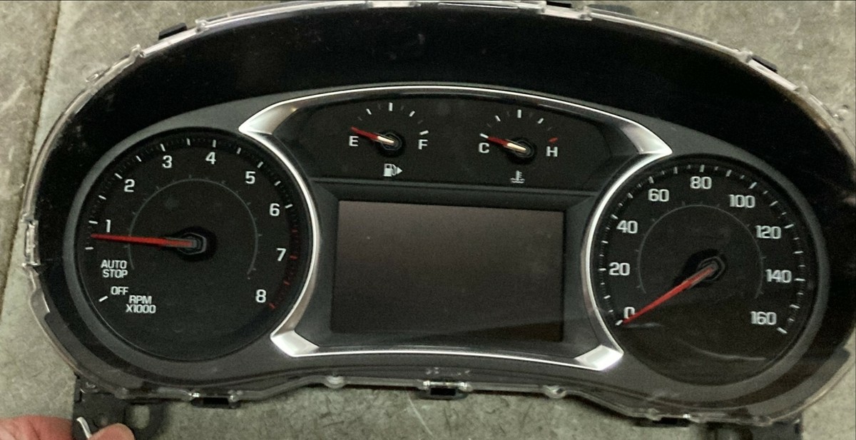 16 CHEVY MALIBU LT INSTRUMENT CLUSTER SPEEDOMETER MPH TACH 