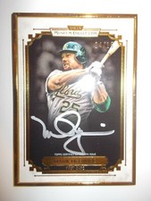 MUSEUM COLLECTION 2014 MARK MCGWIRE AUTOGRAPH GOLD FRAME # 14/15